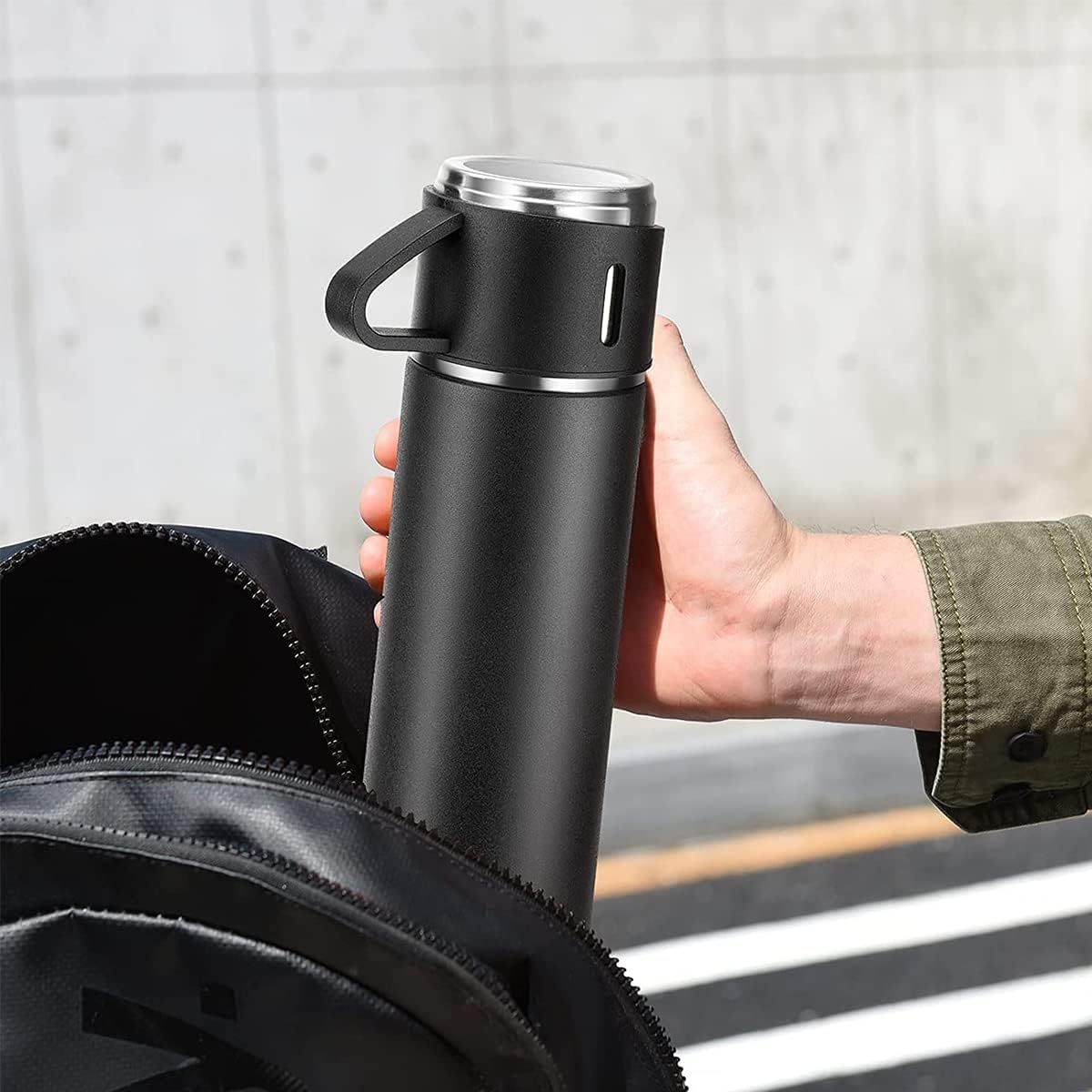 Personalized Double Wall Vacuum Insulated Stainless Steel Bottle 500ml
