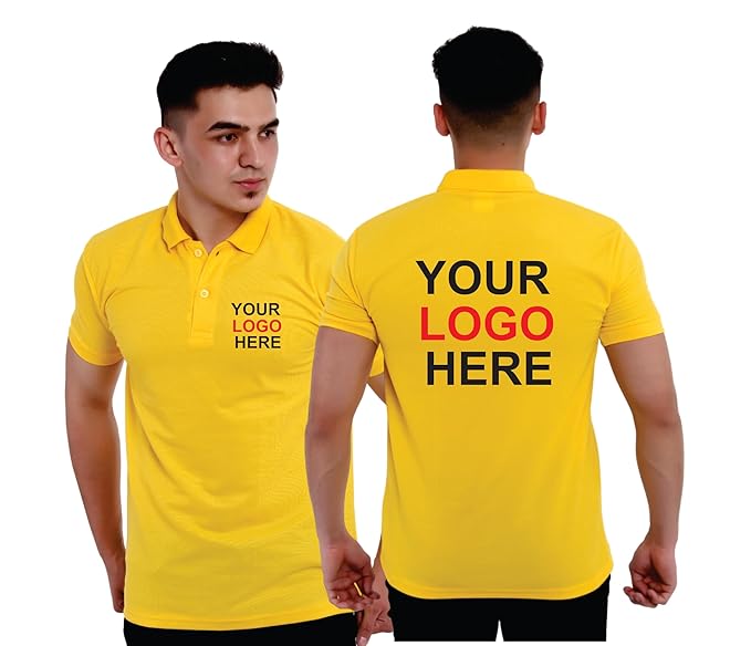 Men's Customizable Regular Fit Polo T-Shirt with Photo