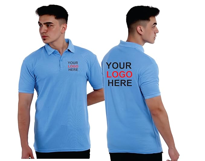 Men's Customizable Regular Fit Polo T-Shirt with Photo