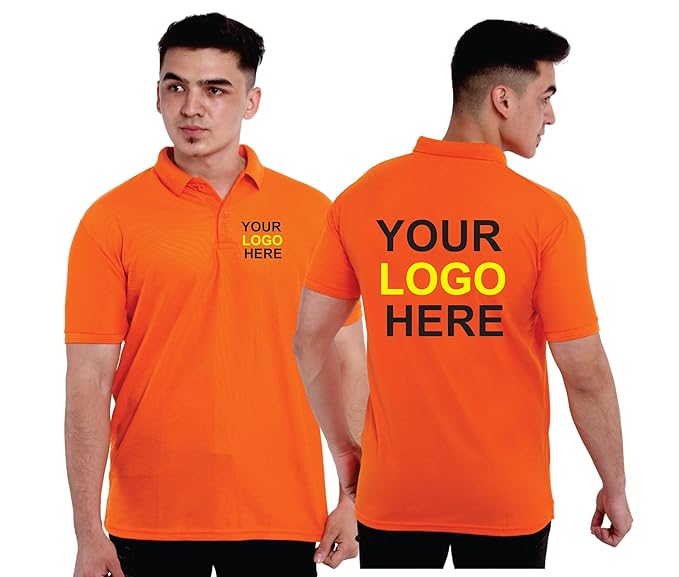 Men's Customizable Regular Fit Polo T-Shirt with Photo